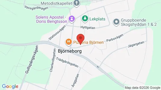Bostadsrätter till salu i Kristinehamn - kort over placeringen