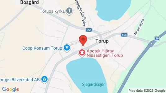 Lägenheter att hyra i Hylte - kort over placeringen
