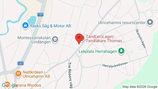 Lägenheter att hyra i Ulricehamn - kort over placeringen