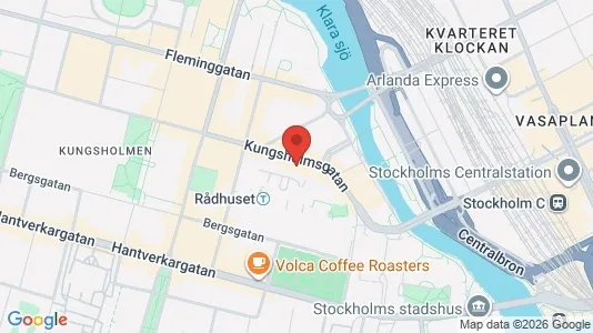 Lägenheter till salu i Kungsholmen - kort over placeringen