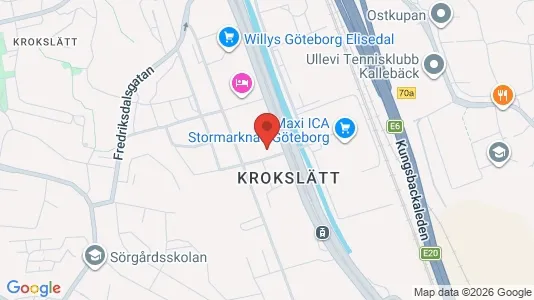 Lägenheter till salu i Örgryte-Härlanda - kort over placeringen