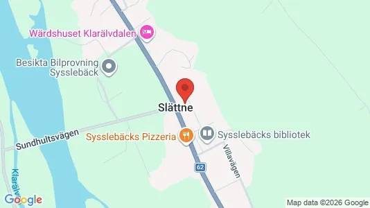 Lägenheter att hyra i Torsby - kort over placeringen