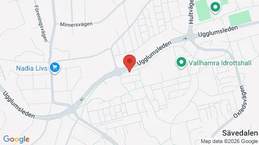 Bostadsrätter till salu i Partille - kort over placeringen