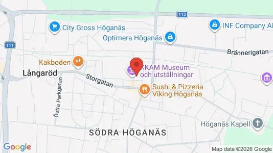 Lägenheter att hyra i Höganäs - kort over placeringen