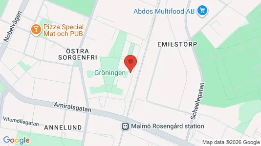 Lägenheter till salu i Malmö Centrum - kort over placeringen