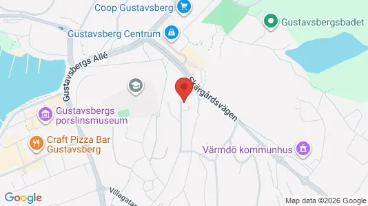 Lägenheter till salu i Värmdö - kort over placeringen