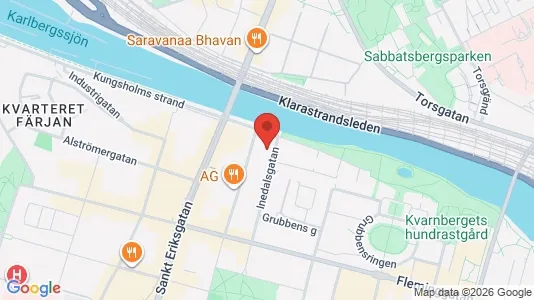 Lägenheter till salu i Kungsholmen - kort over placeringen