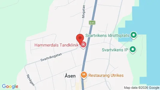 Lägenheter att hyra i Strömsund - kort over placeringen