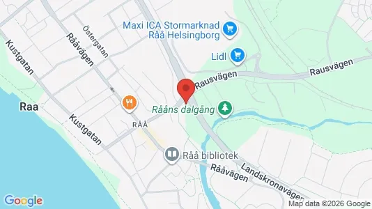 Lägenheter till salu i Helsingborg - kort over placeringen