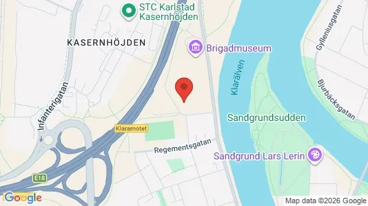 Lägenheter till salu i Karlstad - kort over placeringen