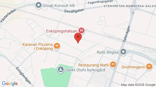 Lägenheter att hyra i Linköping - kort over placeringen