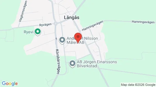 Lägenheter att hyra i Falkenberg - kort over placeringen