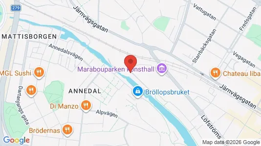 Bostadsrätter till salu i Sundbyberg - kort over placeringen
