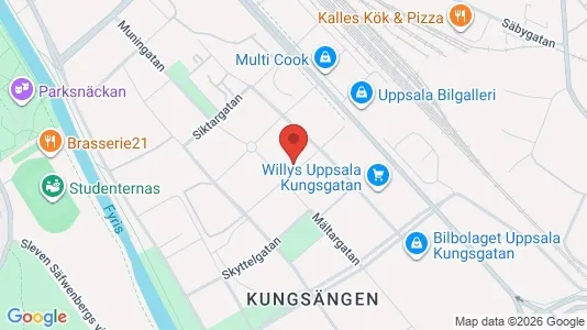Bostadsrätter till salu i Uppsala - Bild från Google Street View