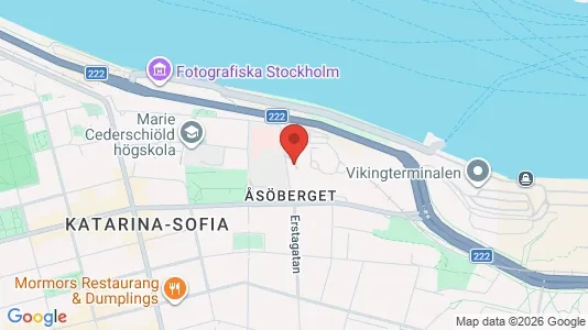 Lägenheter till salu i Södermalm - kort over placeringen
