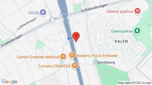 Bostadsrätter till salu i Söderort - kort over placeringen