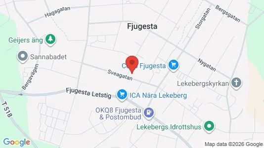 Lägenheter till salu i Lekeberg - kort over placeringen