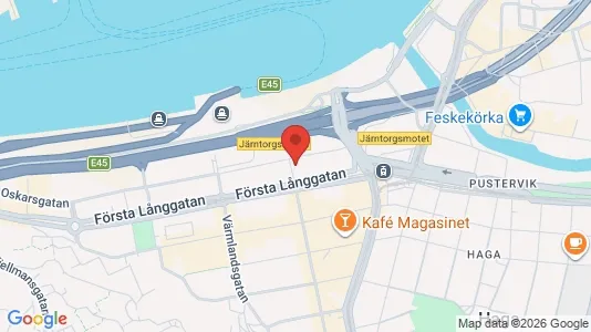 Lägenheter till salu i Göteborg Centrum - kort over placeringen