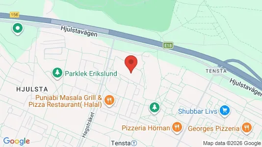 Bostadsrätter till salu i Västerort - kort over placeringen