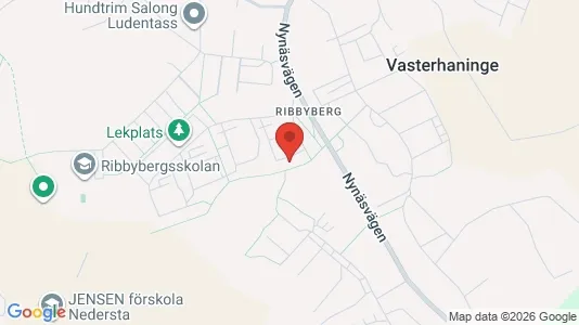 Lägenheter till salu i Haninge - kort over placeringen