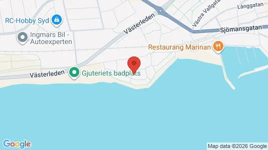 Lägenheter till salu i Ystad - kort over placeringen