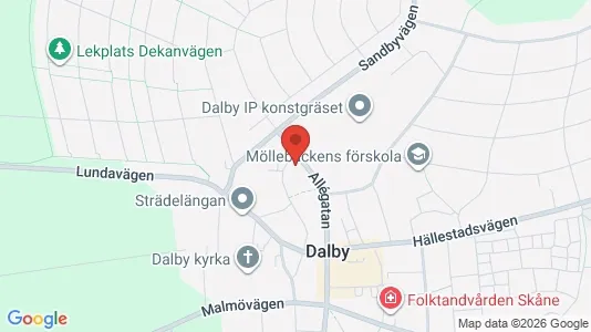Lägenheter till salu i Lund - kort over placeringen