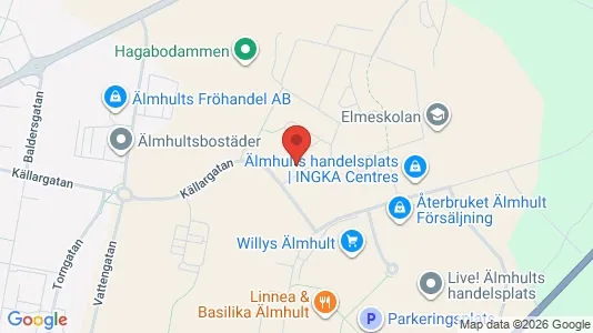 Lägenheter att hyra i Älmhult - Bild från Google Street View