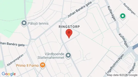 Lägenheter att hyra i Helsingborg - kort over placeringen