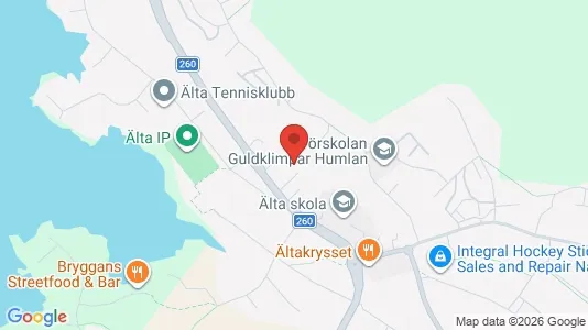 Lägenheter att hyra i Nacka - kort over placeringen