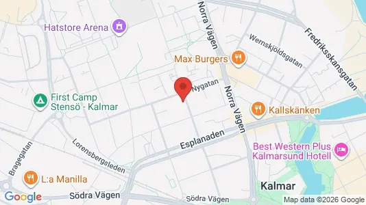 Lägenheter att hyra i Kalmar - Bild från Google Street View