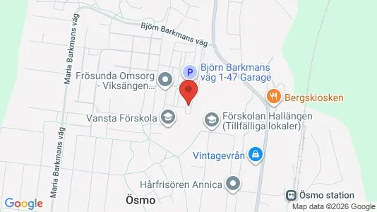 Lägenheter att hyra i Nynäshamn - kort over placeringen