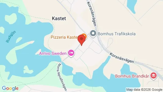 Lägenheter att hyra i Gävle - kort over placeringen