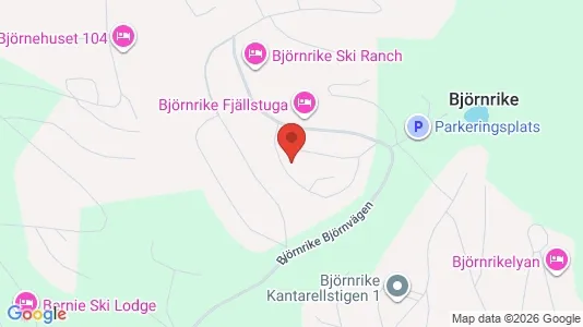 Bostadsrätter till salu i Härjedalen - kort over placeringen