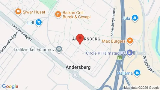 Lägenheter att hyra i Halmstad - Bild från Google Street View