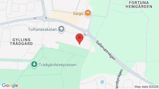 Radhus till salu i Malmö Centrum - kort over placeringen