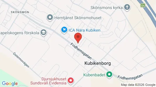 Bostadsrätter till salu i Sundsvall - Bild från Google Street View