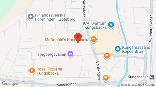 Lägenheter till salu i Kungsbacka - kort over placeringen