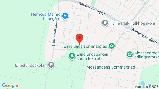 Lägenheter till salu i Malmö Centrum - kort over placeringen