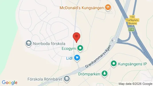 Lägenheter att hyra i Upplands-Bro - kort over placeringen