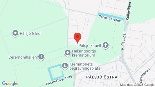 Lägenheter att hyra i Helsingborg - kort over placeringen
