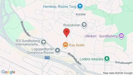 Lägenheter att hyra i Sundbyberg - kort over placeringen