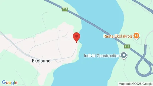 Lägenheter att hyra i Enköping - kort over placeringen