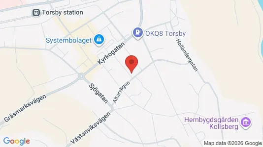Lägenheter att hyra i Torsby - kort over placeringen