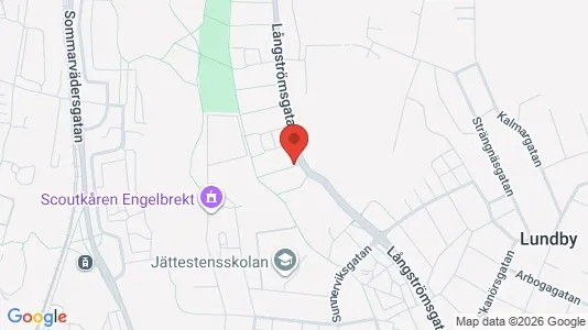 Lägenheter att hyra i Västra hisingen - kort over placeringen