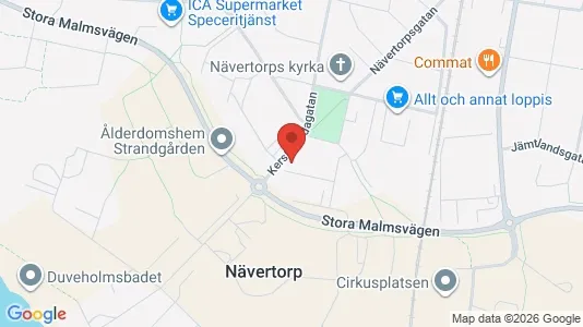Lägenheter att hyra i Katrineholm - kort over placeringen