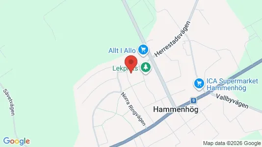 Lägenheter att hyra i Simrishamn - kort over placeringen