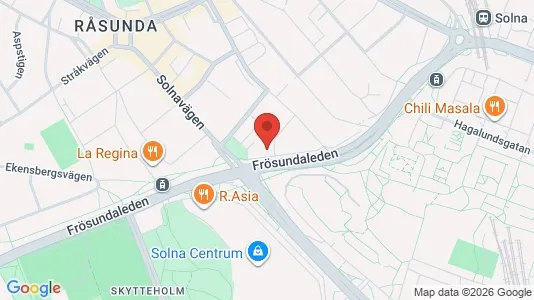 Lägenheter till salu i Solna - Bild från Google Street View