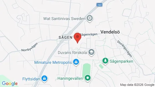 Lägenheter till salu i Haninge - Bild från Google Street View