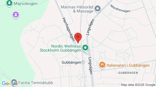 Lägenheter att hyra i Söderort - kort over placeringen