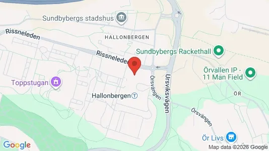 Lägenheter att hyra i Sundbyberg - kort over placeringen